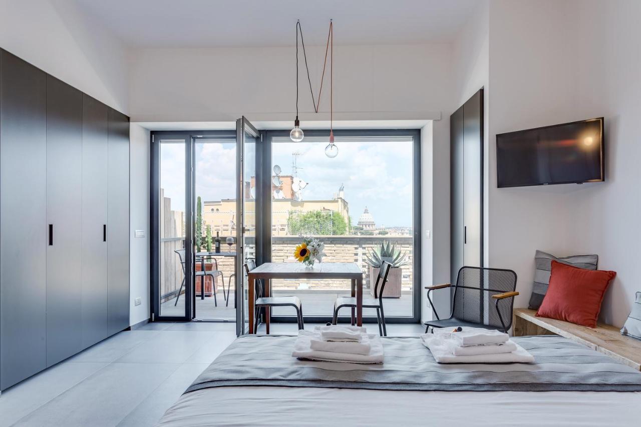 Rome As You Feel - Vatican Terrace Apartments With View Eksteriør bilde
