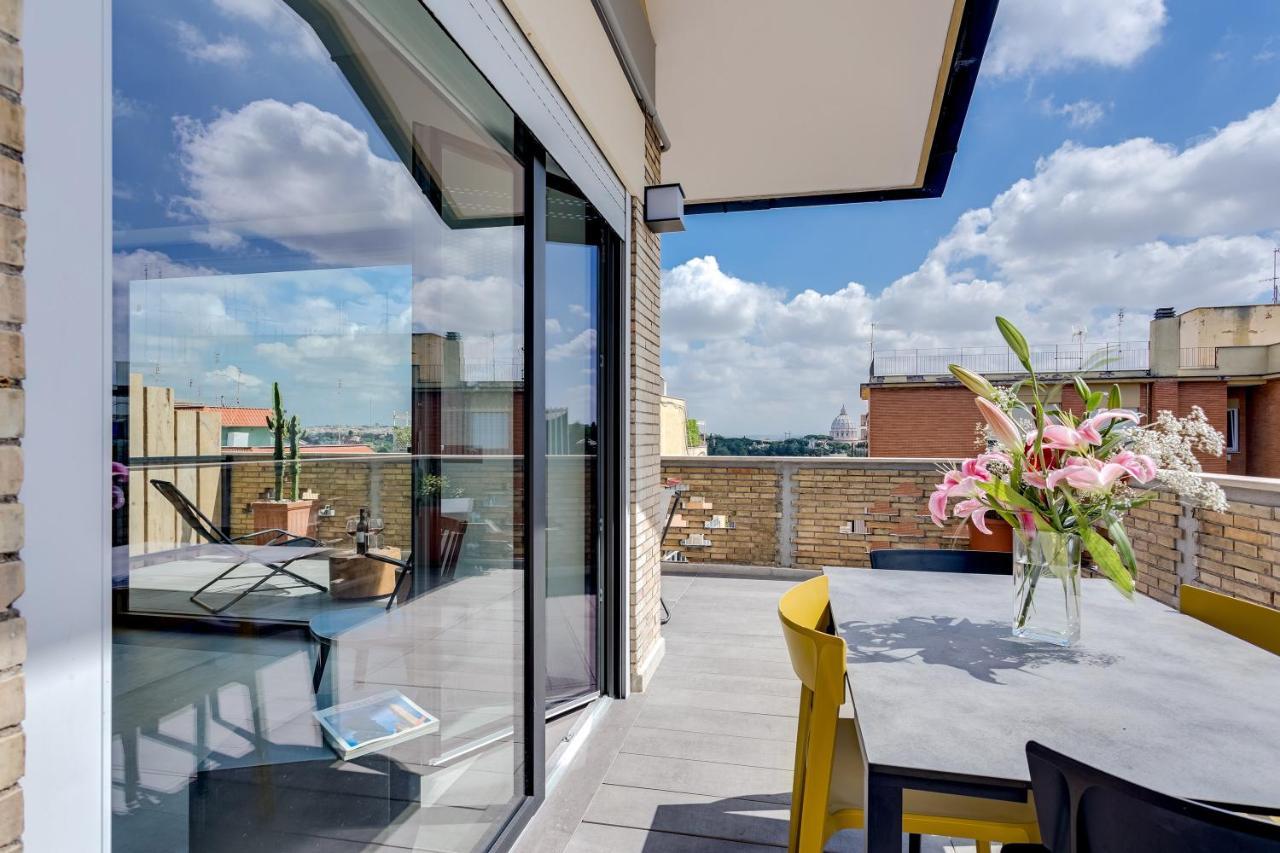 Rome As You Feel - Vatican Terrace Apartments With View Eksteriør bilde