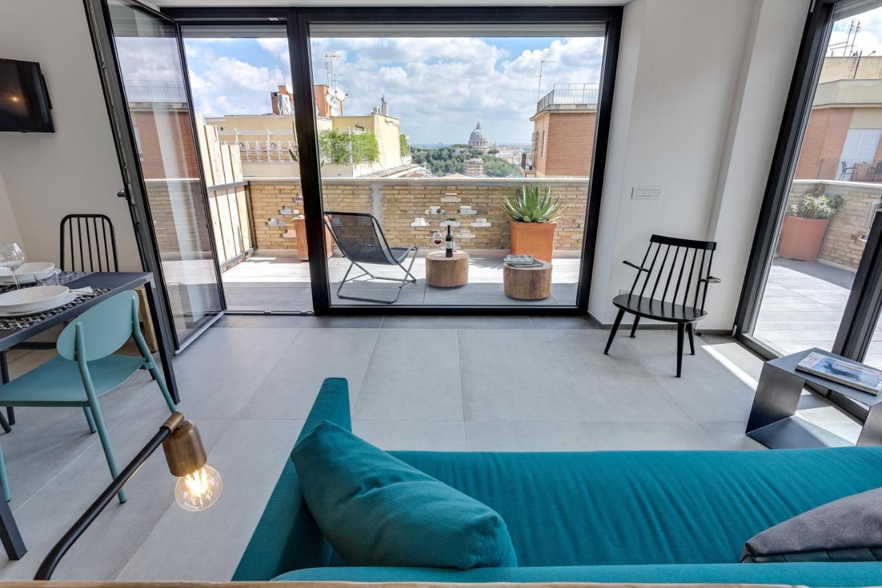 Rome As You Feel - Vatican Terrace Apartments With View Eksteriør bilde